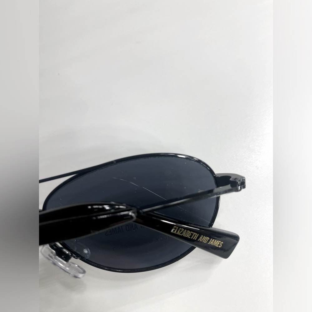 New! Elizabeth & James Black frame Sunglasses - Picture 10 of 12